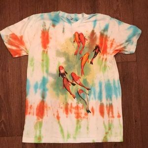Goldfish tie dye T-shirt
